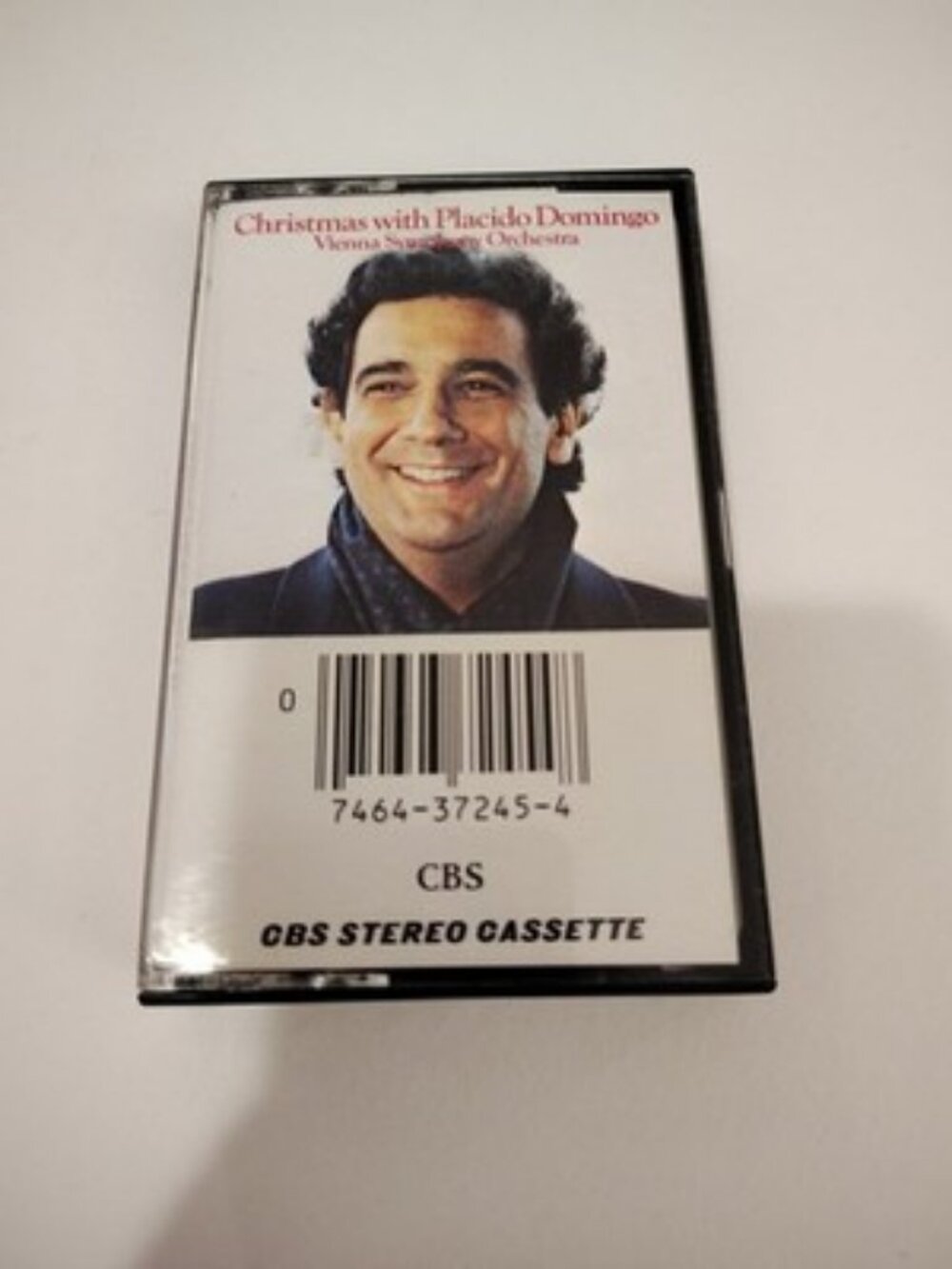Christmas With Placido Domingo And Vienna Symphony Orchestra Cassette 1981